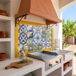Patchwork mattonelle siciliane decorate a mano