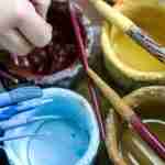 Patchwork di Caltagirone con piastrelle decorate a mano, piastrelle siciliane Made in Italy