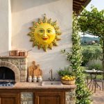 Sole Siciliano in Ceramica fatto e decorato a mano