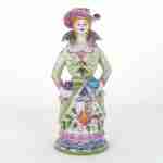 Lumiera Donna in Ceramica di Caltagirone Fatta a Mano