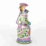 Lumiera Donna in Ceramica di Caltagirone Fatta a Mano