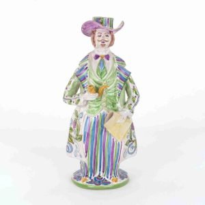 Lumiera Uomo in maiolica di Caltagirone Fatta a Mano