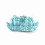 Coppia Angeli in Ceramica di Caltagirone Fatti a Mano, Idea Regalo di Natale (Rosa - Azzurro)