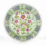 Piatto Decorativo in Ceramica di Caltagirone, fangotto Decorato a Mano