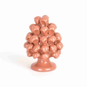Pigna in Ceramica di Caltagirone Fatta a Mano H 12