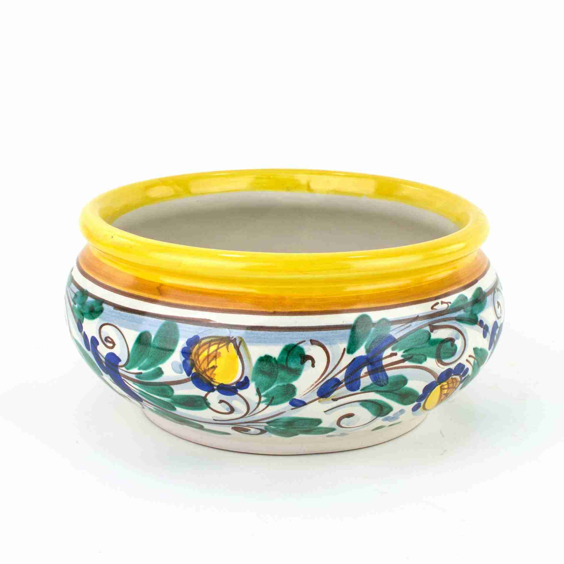 Portavaso Bonsai in Ceramica di Caltagirone, Ceramica siciliana
