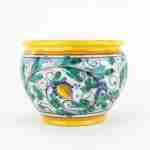 Cache-Pot portavaso in Ceramica Fatto a Mano, Ceramica di Caltagirone