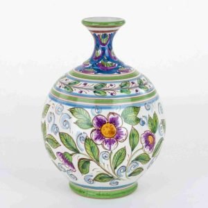 Vasetto Ornamentale in Ceramica siciliana Decorato a Mano