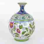 Vasetto Ornamentale in Ceramica siciliana Decorato a Mano