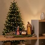 Presepe in terracotta, statuine presepe Natività in ceramica di Caltagirone, idee regalo per Natale