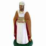 Set 3 Statuine Presepe Re Magi 3, presepe in terracotta dipinta a mano di Caltagirone, idee regalo di natale