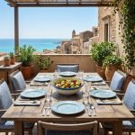 Ciotola insalatiera in Ceramica siciliana di Caltagirone Decorata a Mano
