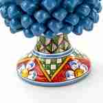 Pigna siciliana H cm 25 in Ceramica di Caltagirone decorata a mano Stile Carretto Siciliano
