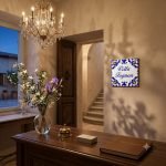 Insegna in ceramica Tradizionale siciliana Personalizzabile per attività o abitazioni