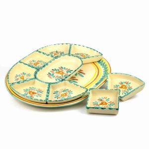 Antipastiera ovale 10 pezzi