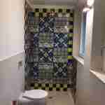 Patchwork mattonelle siciliane decorate a mano