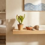 Vaso ficodindia semplice in Ceramica siciliana Fatto a Mano