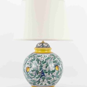 Lume in ceramica artistica siciliana di Caltagirone Ø cm30