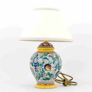 Handdekorierte sizilianische Keramiklampe H cm 21 Lampe