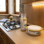 Set 2 pz. Porta piatti + Porta bicchieri in ceramica siciliana di Caltagirone fatta a mano